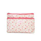 Small floral cosmetic bag