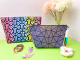 Colorful laser cosmetic bag