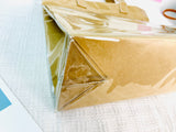 Kraft paper shopping bag