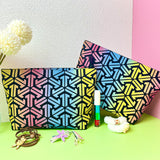 Colorful laser cosmetic bag